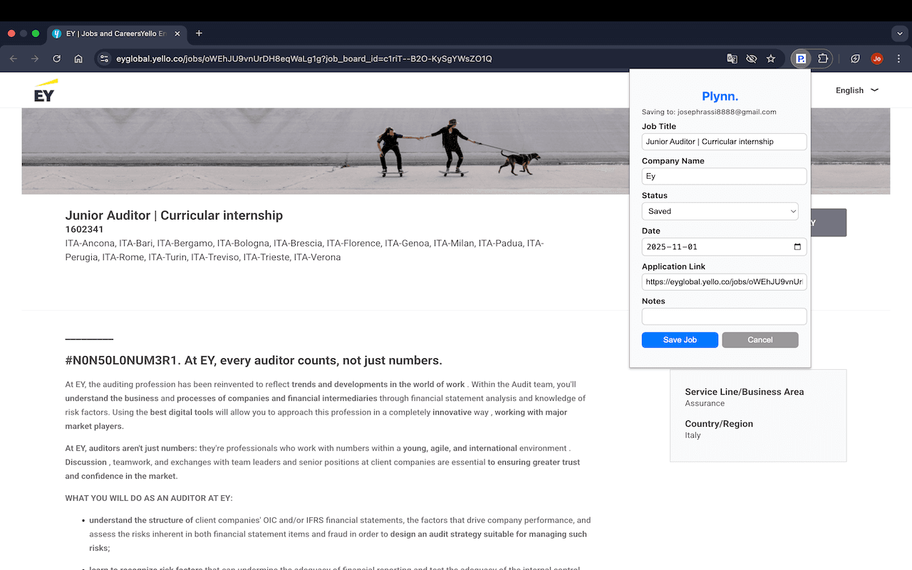 Plynn Extension Example